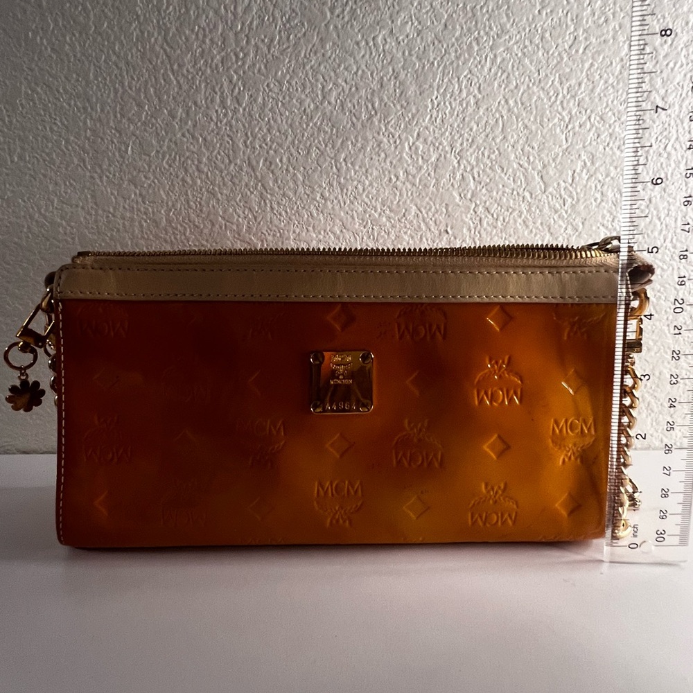 MCM Amber Crossbody Bag with Gold Chain - Picture 6 of 6
